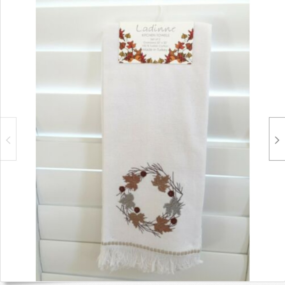 Ladinne Kitchen Towels 2x set Oversized 20"x30"